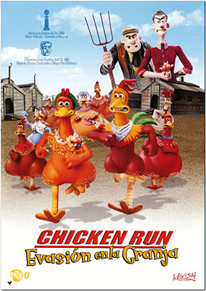 Chicken run. Evasió a la granja